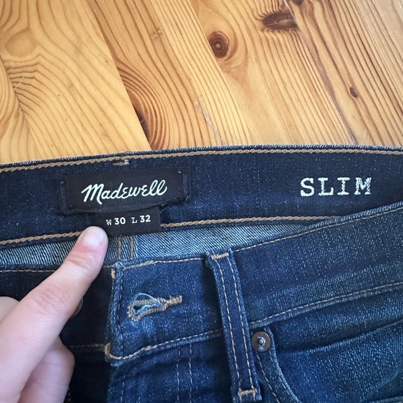 Madewell Slim Authentic Flex Jeans 30x32 - Picture 4 of 4